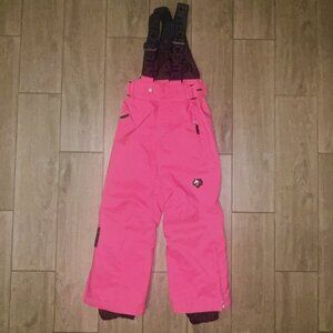 MINT DESCENTE GIRLS SNOW SUSPENDERS PANTS SIZE 10